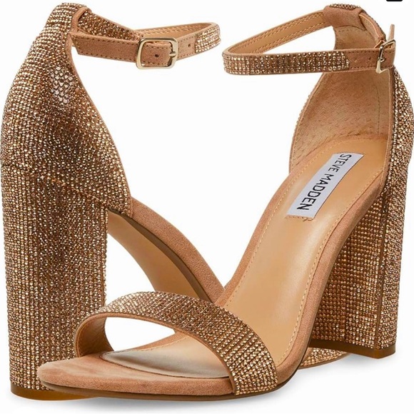 Steve Madden Rhinestone Heels - Picture 3 of 8